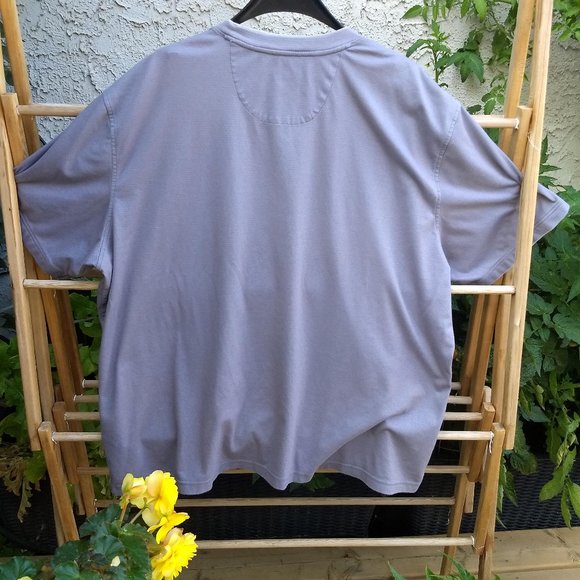 mauve short sleeve athletic sportwear tshirt - Picture 5 of 8